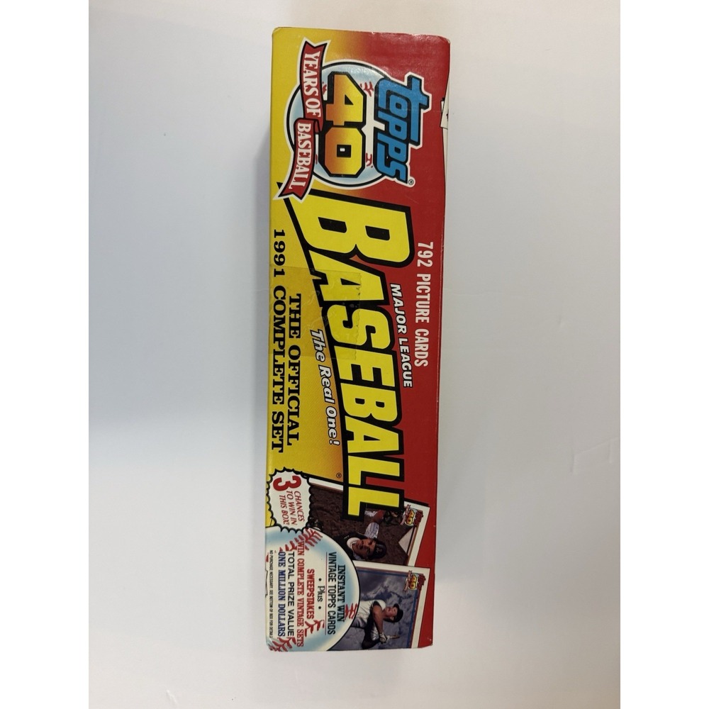 Topps 1991 MLB Baseball 40 Years of Baseball Complete Set 792 Cards